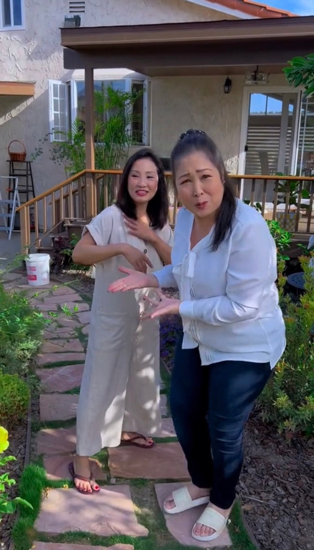 Cận cảnh khu vườn ngập hoa trong biệt thự của Hồng Đào - Hình 2 Can canh khu vuon ngap hoa trong biet thu cua Hong Dao-Hinh-2