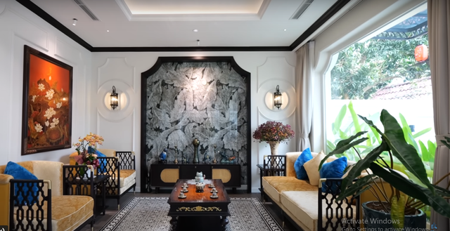 Bên trong biệt thự phong cách Indochine ở Hà Nội - Hình 5 Ben trong biet thu phong cach Indochine o Ha Noi-Hinh-5