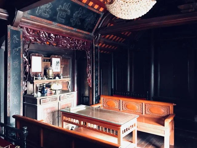 Cận cảnh biệt phủ gỗ lim rộng 1.000m2 ở Nam Định - Hình 7 Can canh biet phu go lim rong 1.000m2 o Nam Dinh-Hinh-7