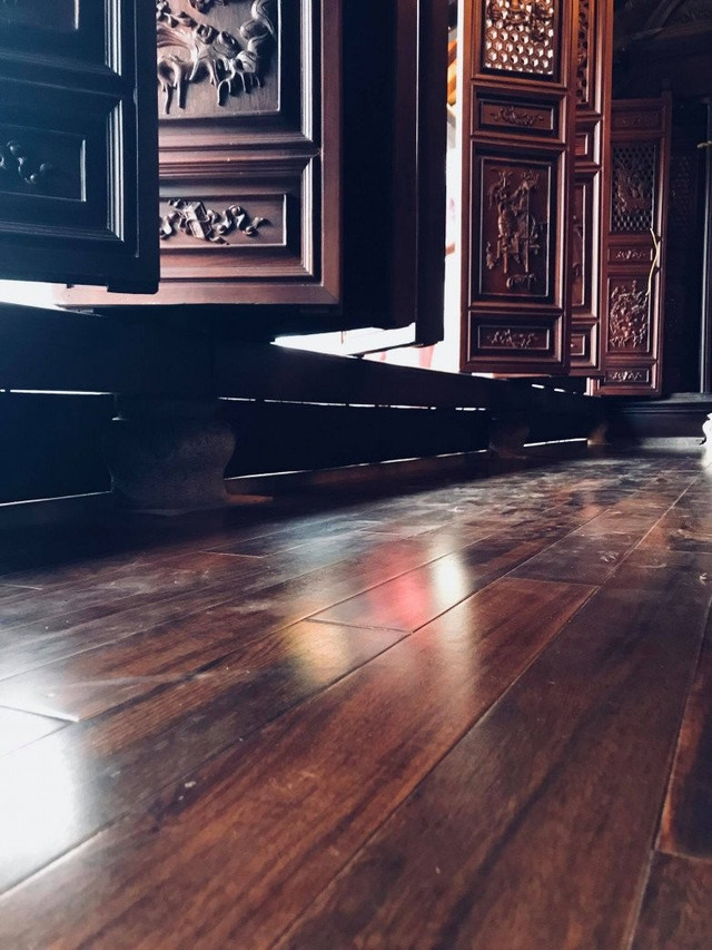 Cận cảnh biệt phủ gỗ lim rộng 1.000m2 ở Nam Định - Hình 12 Can canh biet phu go lim rong 1.000m2 o Nam Dinh-Hinh-12