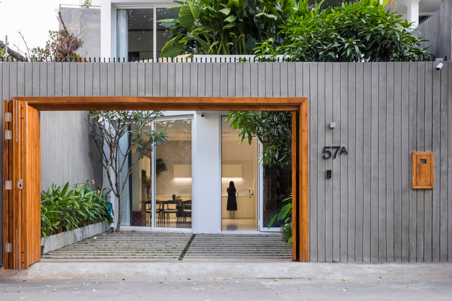 Cận cảnh nhà phố phủ cây xanh tựa resort giữa TP HCM - Hình 2 Can canh nha pho phu cay xanh tua resort giua TP HCM-Hinh-2