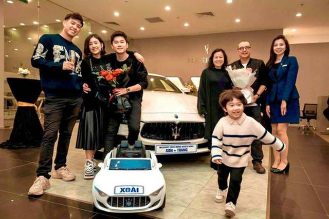Vợ chồng Trang Lou sắm xe hạng sang Maserati Ghibli gần 5 tỷ - Hình 2 Vo chong Trang Lou sam xe hang sang Maserati Ghibli gan 5 ty-Hinh-2