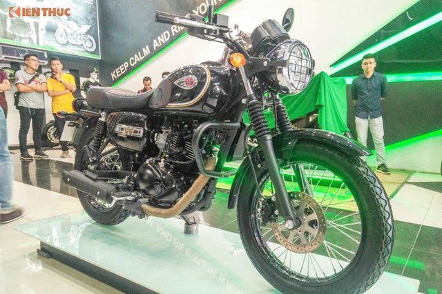 Triệu hồi môtô giá rẻ Kawasaki W175 tại Việt Nam Trieu hoi moto gia re Kawasaki W175 tai Viet Nam