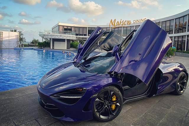 Cường đô la lái McLaren 720S hơn 20 tỷ rong chơi ở Vũng Tàu - Hình 4 Cuong do la lai McLaren 720S hon 20 ty rong choi o Vung Tau-Hinh-4