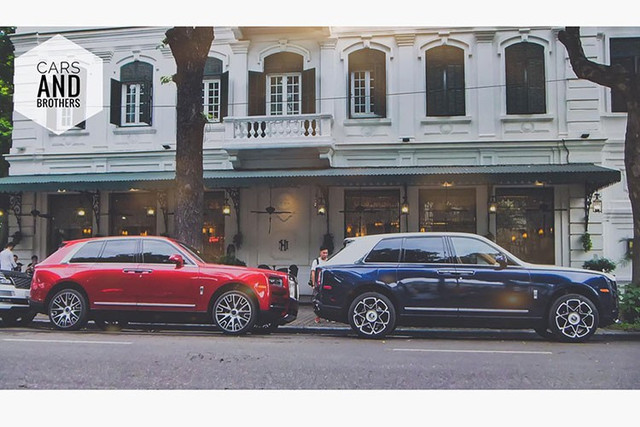 Bộ đôi Rolls-Royce Cullinan gần 100 tỷ ở nhà đại gia Hà thành - Hình 2 Bo doi Rolls-Royce Cullinan gan 100 ty o nha dai gia Ha thanh-Hinh-2
