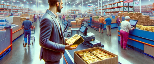 Cận cảnh siêu thị bán toàn vàng miếng - Hình 5 Can canh sieu thi ban toan vang mieng-Hinh-5