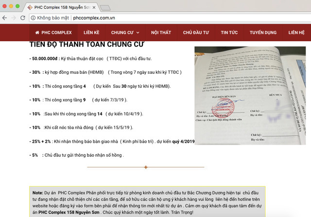 PHC Complex 158 Nguyễn Sơn rao bán ngoài luật, khách hàng quá rủi ro - Hình 3 PHC Complex 158 Nguyen Son rao ban ngoai luat, khach hang qua rui ro-Hinh-3