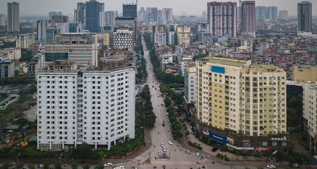 9 năm hoang phí đất xây dựng chung cư ở Cầu Giấy - Hà Nội 9 nam hoang phi dat xay dung chung cu o Cau Giay - Ha Noi