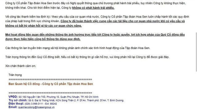 Von hoa Hoa Sen boc hoi hon 1.200 ty dong vi tin don thanh tra trai phieu, HSG noi gi?-Hinh-3