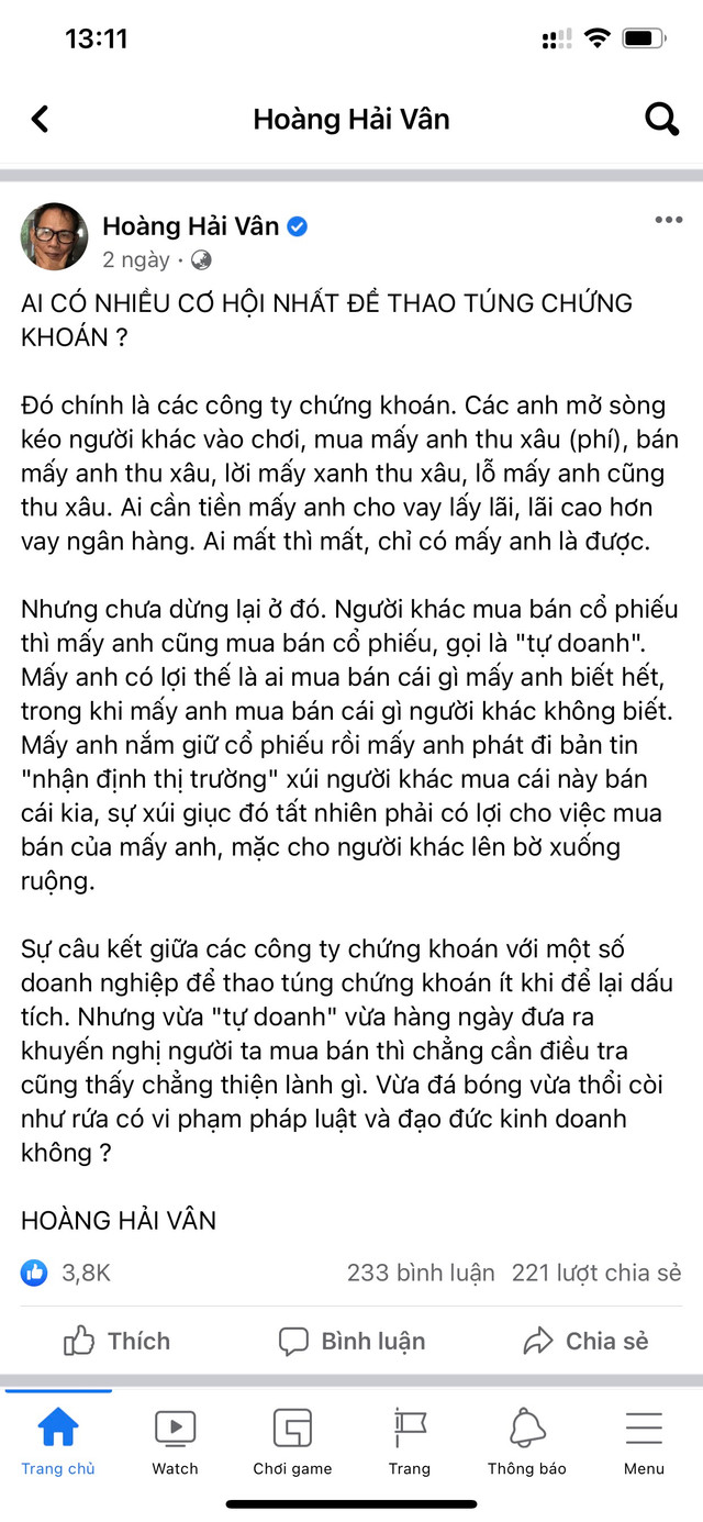 'Thầy A7' Nguyễn Mạnh Tuấn: Nhà đầu tư nhỏ lẻ luôn thua các công ty chứng khoán - Hình 2 'Thay A7' Nguyen Manh Tuan: Nha dau tu nho le luon thua cac cong ty chung khoan-Hinh-2