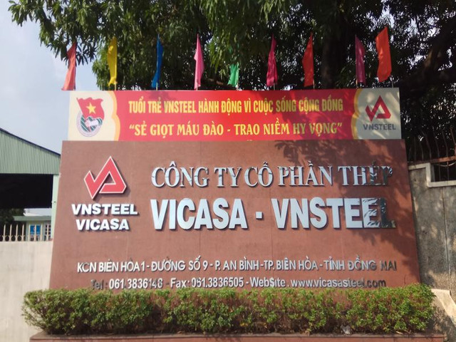 Công ty Thép Vicasa có quý lỗ nặng nhất từ khi lên sàn Cong ty Thep Vicasa co quy lo nang nhat tu khi len san
