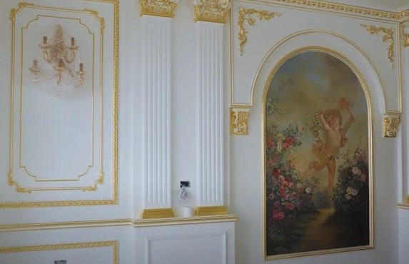 Ngắm căn penthouse dát 200 cây vàng ở Hà Nội - Hình 2 Ngam can penthouse dat 200 cay vang o Ha Noi-Hinh-2