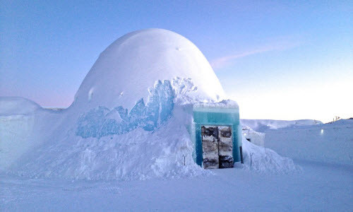 Khám phá khách sạn băng lạnh nhất thế giới Kham pha khach san bang lanh nhat the gioi