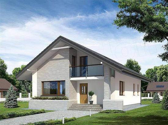 10 mẫu nhà cấp 4 có gác lửng tiện nghi, tuyệt đẹp - Hình 8 10 mau nha cap 4 co gac lung tien nghi, tuyet dep-Hinh-8