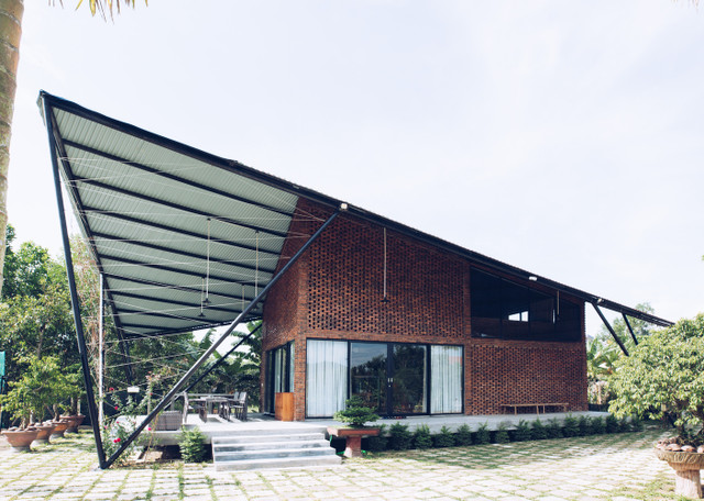 Nhà cấp 4 đẹp như thiên đường nghỉ dưỡng ở Đà Nẵng Nha cap 4 dep nhu thien duong nghi duong o Da Nang