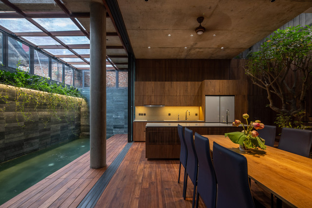 Cận cảnh căn nhà được bao bọc bởi... rừng cây giữa đô thị - Hình 6 Can canh can nha duoc bao boc boi... rung cay giua do thi-Hinh-6