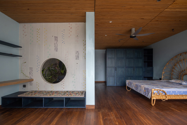 Cận cảnh căn nhà được bao bọc bởi... rừng cây giữa đô thị - Hình 9 Can canh can nha duoc bao boc boi... rung cay giua do thi-Hinh-9