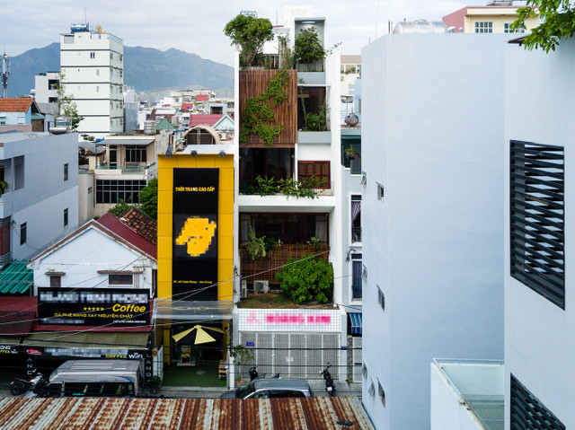 Nhà ở kết hợp văn phòng làm việc đẹp miễn chê ở phố biển Nha Trang Nha o ket hop van phong lam viec dep mien che o pho bien Nha Trang