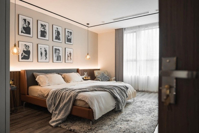 Tổ ấm của vợ chồng MC Đức Bảo là căn chung cư rộng 127m2 - Hình 8 To am cua vo chong MC Duc Bao la can chung cu rong 127m2-Hinh-8