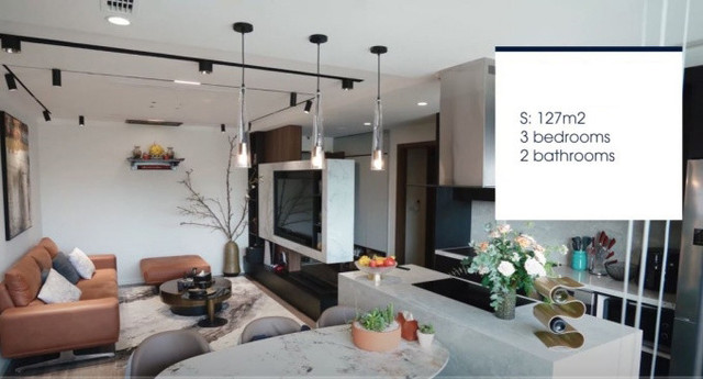 Tổ ấm của vợ chồng MC Đức Bảo là căn chung cư rộng 127m2 - Hình 2 To am cua vo chong MC Duc Bao la can chung cu rong 127m2-Hinh-2