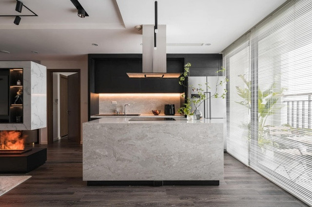 Tổ ấm của vợ chồng MC Đức Bảo là căn chung cư rộng 127m2 - Hình 6 To am cua vo chong MC Duc Bao la can chung cu rong 127m2-Hinh-6