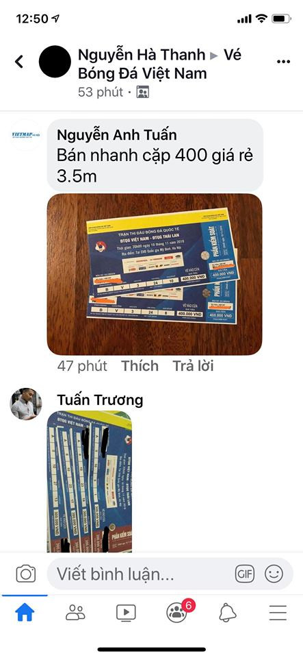 Phe vé đẩy giá trận Việt Nam - Thái Lan cao gấp chục lần - Hình 2 Phe ve day gia tran Viet Nam - Thai Lan cao gap chuc lan-Hinh-2