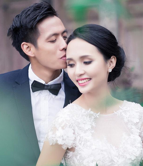 So sánh gia thế nhà vợ các cầu thủ Việt - Hình 6 So sanh gia the nha vo cac cau thu Viet-Hinh-6