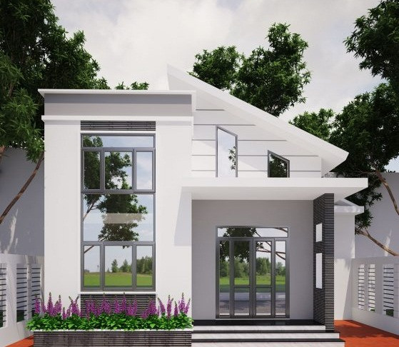 10 mẫu nhà cấp 4 nông thôn tuyệt đẹp chi phí dưới 500 triệu đồng - Hình 8 10 mau nha cap 4 nong thon tuyet dep chi phi duoi 500 trieu dong-Hinh-8