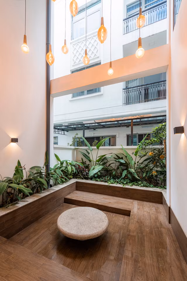 Can canh nha pho phang phat net truyen thong Viet noi bat