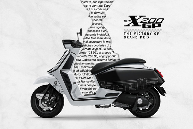 Lambretta X200 GP đường nét cổ điển có hút khách? - Hình 2 Lambretta X200 GP duong net co dien co hut khach?-Hinh-2