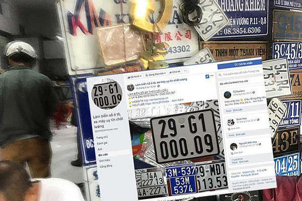 Sử dụng xe biển số giả bị xử phạt bao nhiêu? Su dung xe bien so gia bi xu phat bao nhieu?