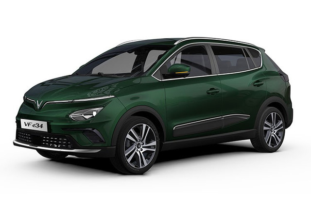 VinFast VF e34 chạy thử tại Hà Nội, sắp đến tay khách hàng - Hình 9 VinFast VF e34 chay thu tai Ha Noi, sap den tay khach hang-Hinh-9