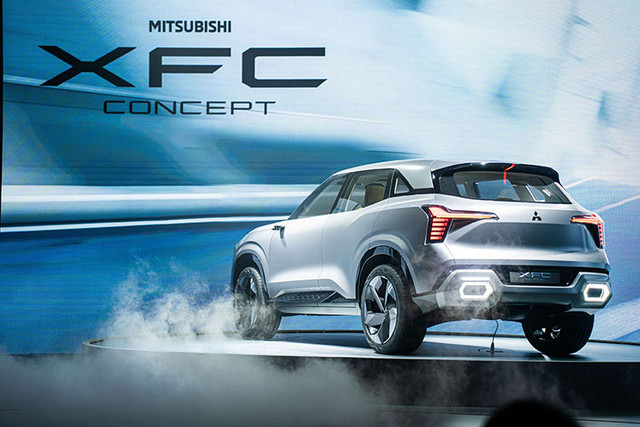 Chi tiết bản ý tưởng SUV hạng B Mitsubishi XFC Concept - Hình 3 Chi tiet ban y tuong SUV hang B Mitsubishi XFC Concept-Hinh-3