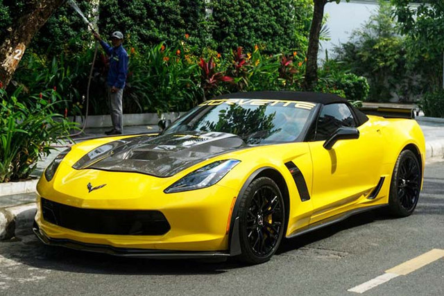 Chùm ảnh Chevrolet Corvette Z06 của hiếm lăn bánh ở Sài Gòn Chum anh Chevrolet Corvette Z06 cua hiem lan banh o Sai Gon