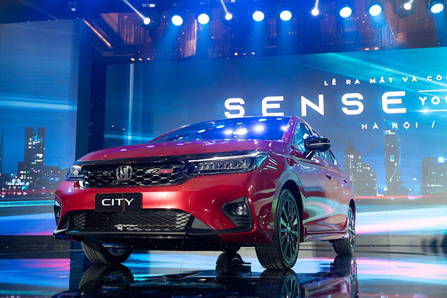 Honda City 2023 tăng giá tới 30 triệu tại Việt Nam, "đấu" Accent và Vios Honda City 2023 tang gia toi 30 trieu tai Viet Nam,