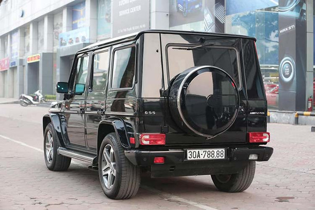 'Soi' Mercedes-Benz G55 AMG biển 'tứ quý 8' cực độc đáo - Hình 10 'Soi' Mercedes-Benz G55 AMG bien 'tu quy 8' cuc doc dao-Hinh-10