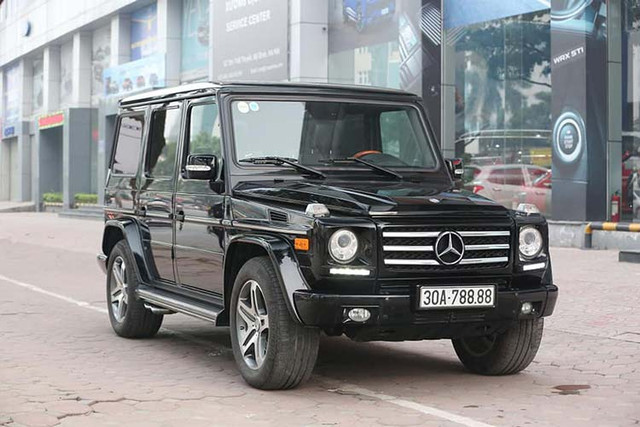 'Soi' Mercedes-Benz G55 AMG biển 'tứ quý 8' cực độc đáo - Hình 11 'Soi' Mercedes-Benz G55 AMG bien 'tu quy 8' cuc doc dao-Hinh-11