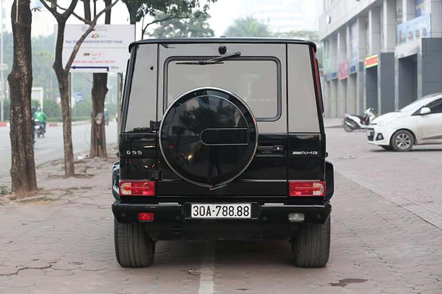 'Soi' Mercedes-Benz G55 AMG biển 'tứ quý 8' cực độc đáo - Hình 4 'Soi' Mercedes-Benz G55 AMG bien 'tu quy 8' cuc doc dao-Hinh-4