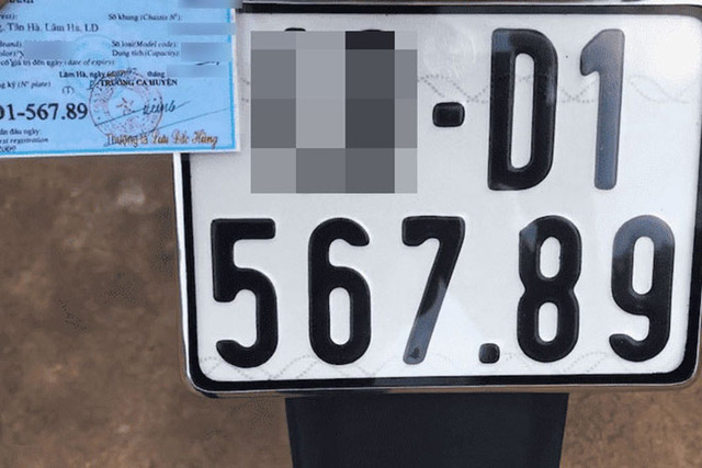 Đấu giá biển số xe máy với khởi điểm từ 5 triệu đồng Dau gia bien so xe may voi khoi diem tu 5 trieu dong