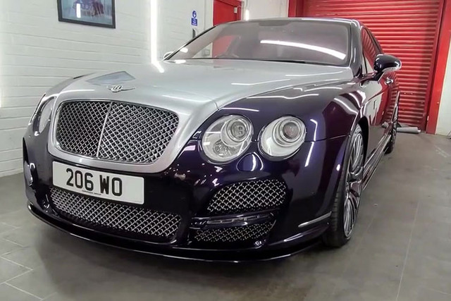 Dân chơi 'cắt đuôi' Bentley Flying Spur thành bán tải Dan choi 'cat duoi' Bentley Flying Spur thanh ban tai