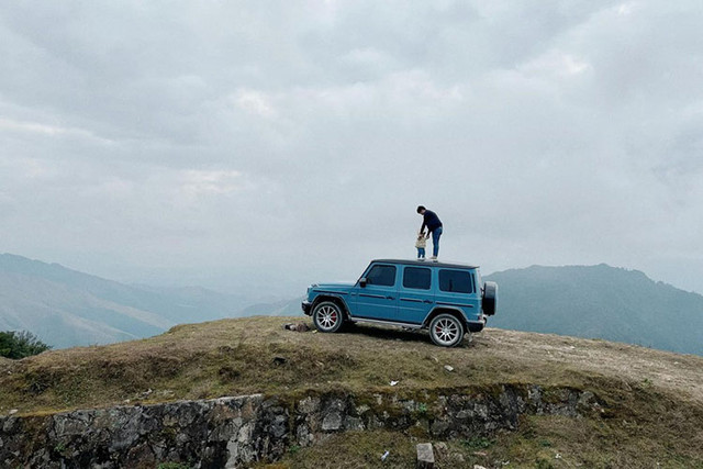 Mercedes-AMG G63 hơn 10 tỷ của Cường Đô La lại về quê vợ - Hình 2 Mercedes-AMG G63 hon 10 ty cua Cuong Do La lai ve que vo-Hinh-2