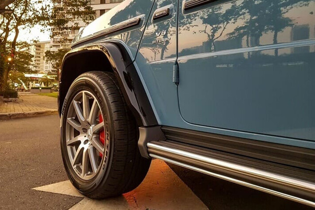 Mercedes-AMG G63 hơn 10 tỷ của Cường Đô La lại về quê vợ - Hình 7 Mercedes-AMG G63 hon 10 ty cua Cuong Do La lai ve que vo-Hinh-7