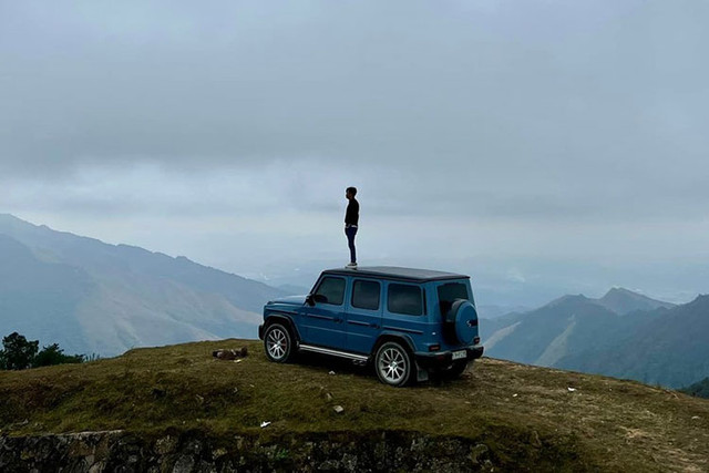 Mercedes-AMG G63 hơn 10 tỷ của Cường Đô La lại về quê vợ - Hình 4 Mercedes-AMG G63 hon 10 ty cua Cuong Do La lai ve que vo-Hinh-4