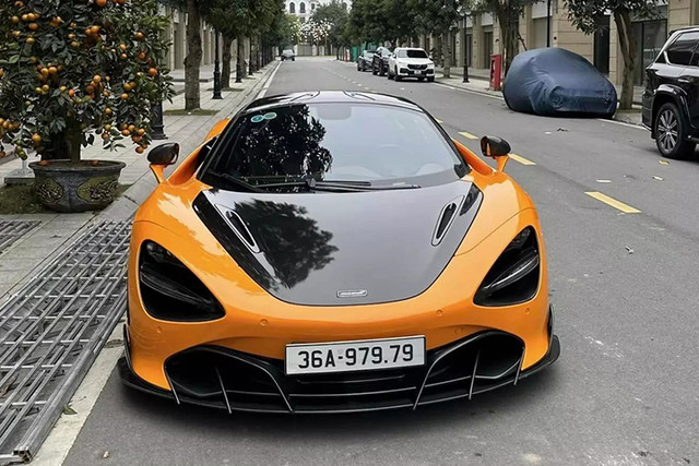 Cận cảnh McLaren 720S biển 36A-979.79 giá gần 1 tỷ của Huấn hoa hồng - Hình 3 Can canh McLaren 720S bien 36A-979.79 gia gan 1 ty cua Huan hoa hong-Hinh-3