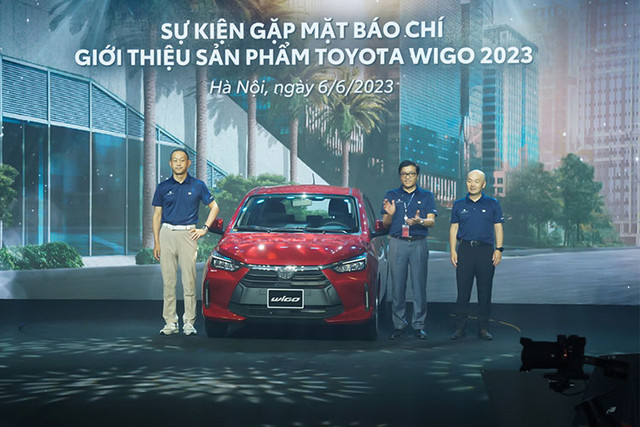 Toyota Wigo 2023 giá khởi điểm 360 triệu đồng Toyota Wigo 2023 gia khoi diem 360 trieu dong