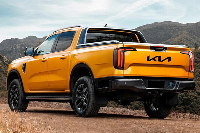 Xem xe bán tải Kia Tasman có thiết kế hầm hố - Hình 9 Xem xe ban tai Kia Tasman co thiet ke ham ho-Hinh-9