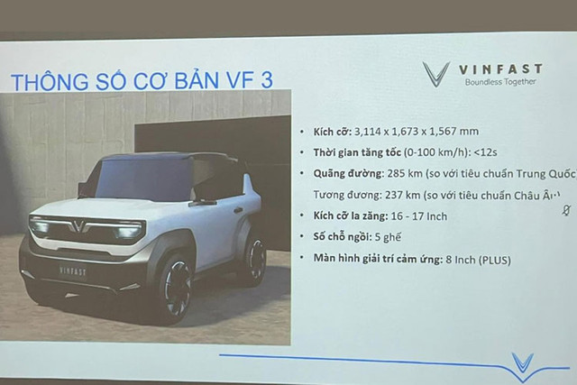 VinFast VF3 giá rẻ di chuyển đến 300km mỗi lần sạc? - Hình 2 VinFast VF3 gia re di chuyen den 300km moi lan sac?-Hinh-2