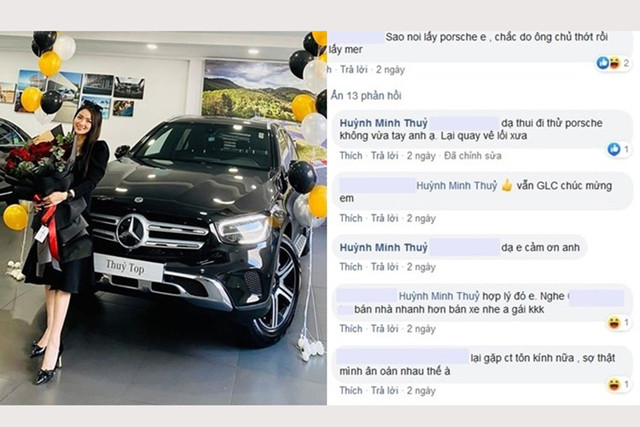 Cận cảnh Mercedes-Benz GLC 200 hơn 2 tỷ của Thuỷ Top vừa mua - Hình 2 Can canh Mercedes-Benz GLC 200 hon 2 ty cua Thuy Top vua mua-Hinh-2