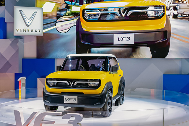 Xem VinFast VF3 chạy điện giá rẻ dưới 20.000 USD - Hình 3 Xem VinFast VF3 chay dien gia re duoi 20.000 USD-Hinh-3
