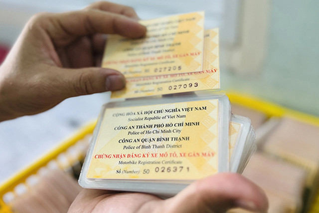 5 trường hợp cần đổi chứng nhận đăng ký và biển số xe 5 truong hop can doi chung nhan dang ky va bien so xe